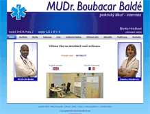 Tablet Screenshot of doktorbalde.net